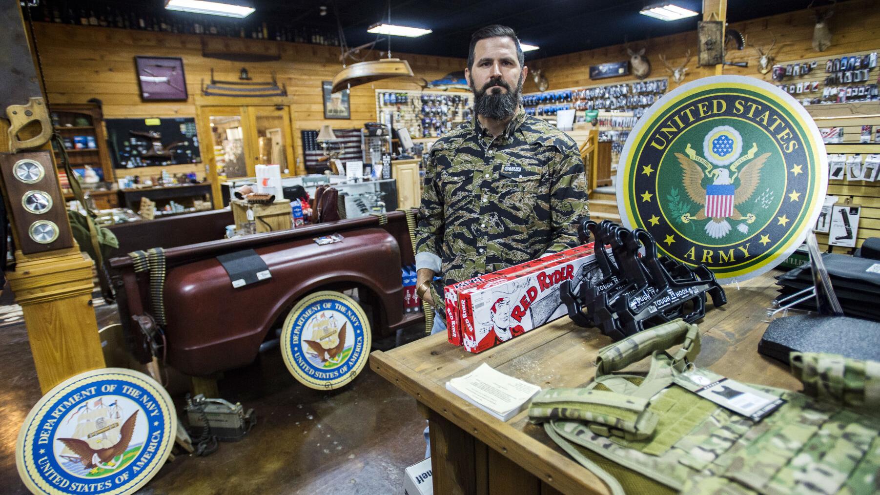 For veterans in crisis, these gun shops will hold onto firearms. Why aren't more retailers involved?